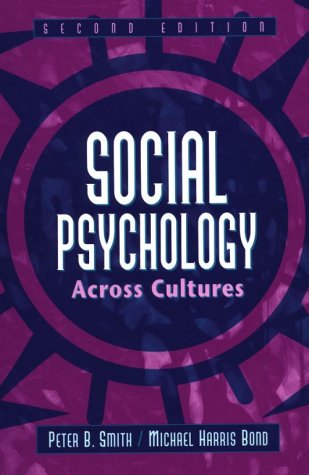 Imagen de archivo de Social Psychology Across Cultures (2nd Edition) a la venta por HPB-Red