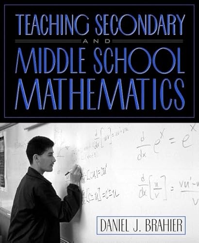 Beispielbild fr Teaching Secondary and Middle School Mathematics zum Verkauf von Better World Books