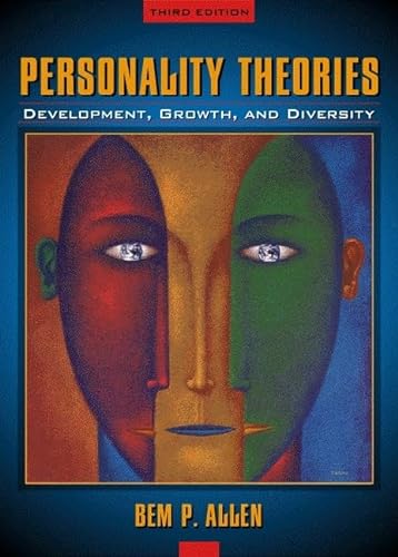 Stock image for Personality Theories: Development, Growth, and Diversity (3rd Edition) for sale by Austin Goodwill 1101