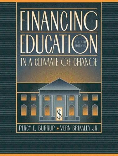 9780205287833: Financing Education in a Climate of Change