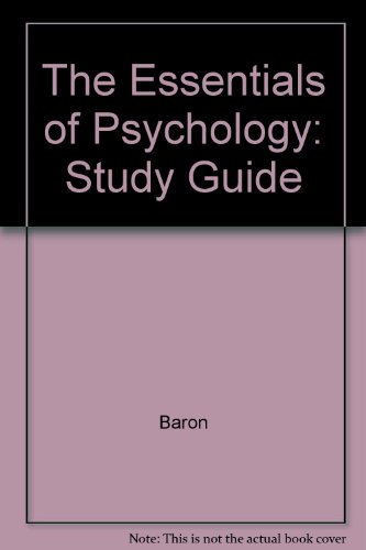 Imagen de archivo de Essentials of Psychology: Study Guide Plus a la venta por Wonder Book