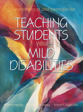 Beispielbild fr Characteristics of and Strategies for Teaching Students With Mild Disabilities zum Verkauf von Housing Works Online Bookstore