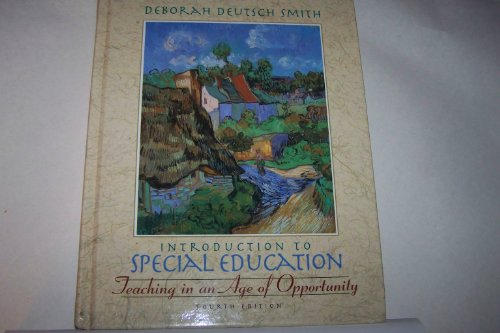 Imagen de archivo de Introduction to Special Education: Teaching in an Age of Opportunity (4th Edition) a la venta por SecondSale