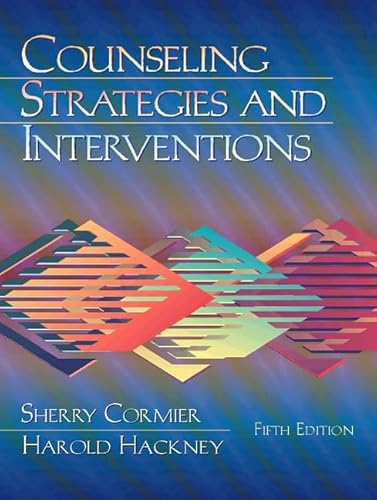 Imagen de archivo de Counseling Strategies and Interventions a la venta por Better World Books: West