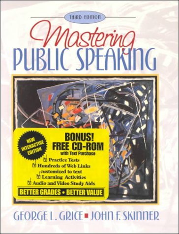 Imagen de archivo de Mastering Public Speaking a la venta por HPB-Red