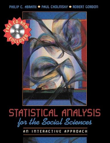 Beispielbild fr Statistical Analysis for the Social Sciences : An Interactive Approach zum Verkauf von Better World Books