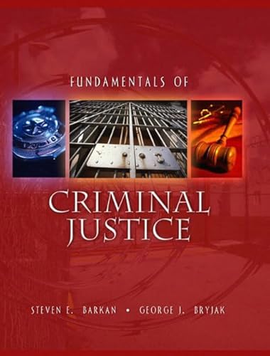 Beispielbild fr Fundamentals of Criminal Justice zum Verkauf von Better World Books