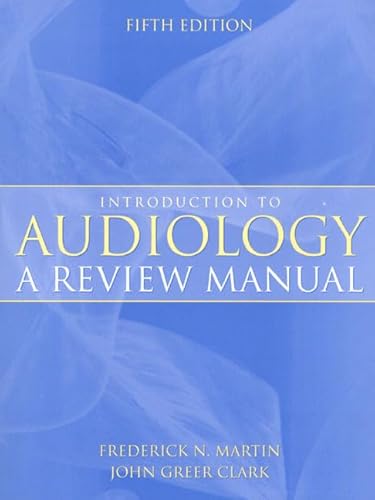 Stock image for Introduction to Audiology: A Review Manual for sale by HPB-Red