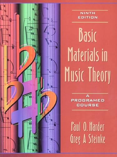 9780205295845: Basic Materials in Music Theory: A Programed Course