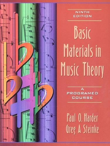 Immagine dell'editore per Basic Materials in Music Theory: A Programed Course (9th Edition) venduto da SecondSale