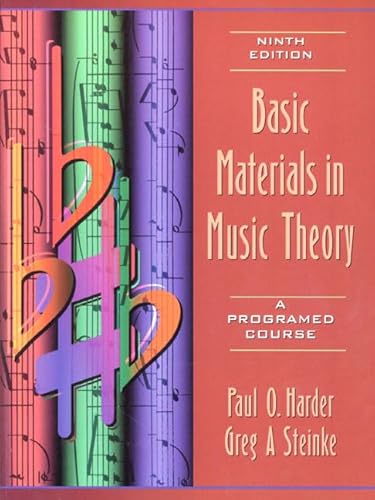 9780205295845: Basic Materials in Music Theory: A Programed Course (9th Edition)