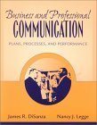 9780205295852: Business and Professional Communication: Plans, Processes, and Performance