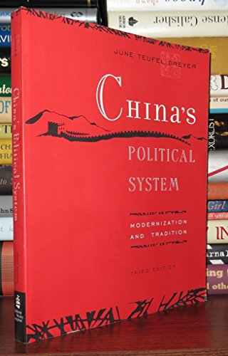 Imagen de archivo de China's Political System: Modernization and Tradition (3rd Edition) a la venta por SecondSale