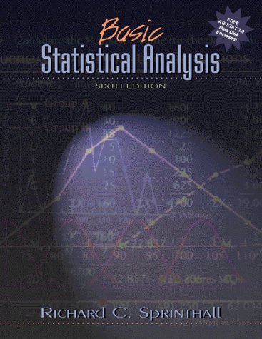 Beispielbild fr Basic Statistical Analysis (6th Edition) zum Verkauf von Mispah books