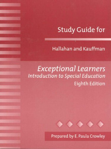 Imagen de archivo de Study Guide for Exceptional Learners: Introduction to Special Education a la venta por ThriftBooks-Dallas