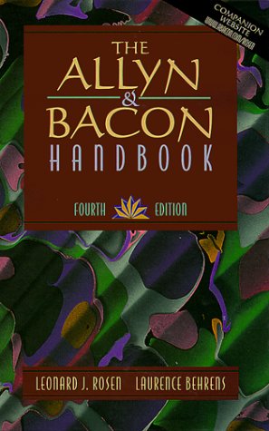 9780205298563: The Allyn & Bacon Handbook