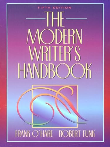 Beispielbild fr Modern Writer's Handbook, The (5th Edition) zum Verkauf von Wonder Book