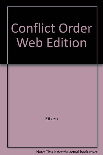 Stock image for In Conflict and Order: Understanding Society for sale by SecondSale
