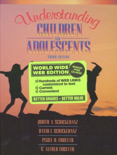 Beispielbild fr Understanding Children and Adolescents zum Verkauf von The Book Spot