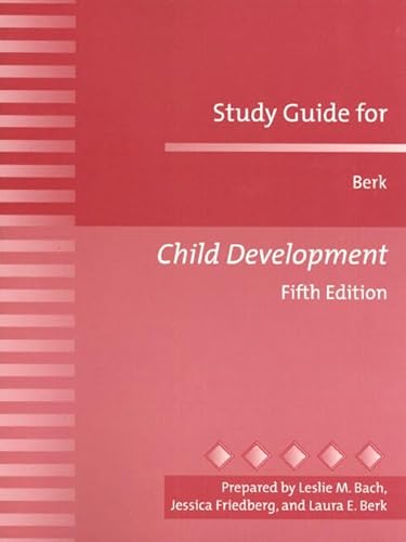 Stock image for Study Guide for Berk Child Development for sale by HPB-Red