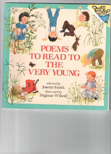 Imagen de archivo de Poems to Read to the Very Young a la venta por Better World Books