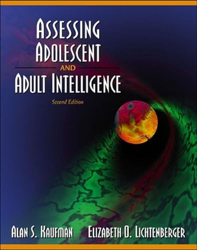 9780205305278: Assessing Adolescent and Adult Intelligence