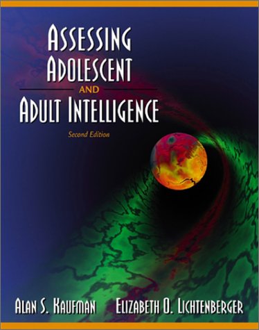 Stock image for Assessing Adolescent and Adult Intelligence for sale by Better World Books