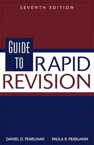 Beispielbild fr Guide to Rapid Revision zum Verkauf von Better World Books: West