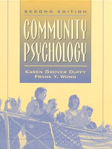 Imagen de archivo de Community Psychology (2nd Edition) a la venta por The Book Cellar, LLC