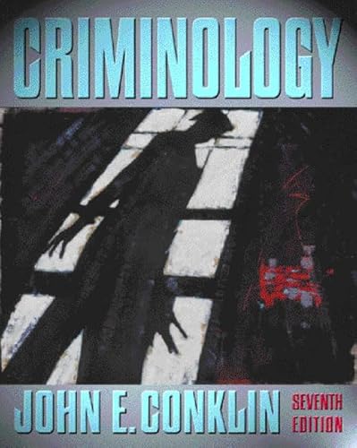 9780205307753: Criminology (7th Edition)