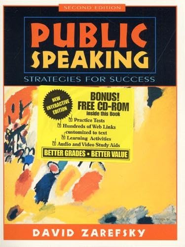 9780205307890: Public Speaking: Strategies for Success (Interactive Edition)