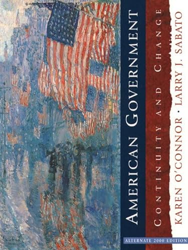 9780205308125: American Government: Continuity and Change 2000