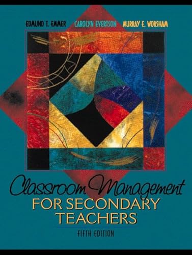 9780205308378: Classroom Management for Secondary Teachers