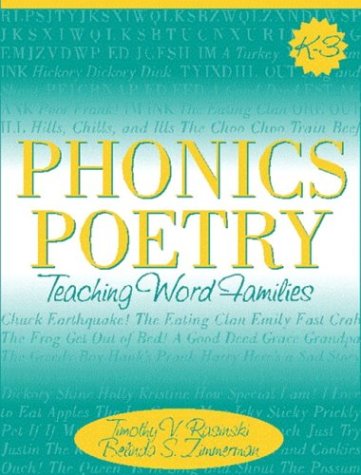 Beispielbild fr Phonics Poetry : Teaching Word Families zum Verkauf von Better World Books
