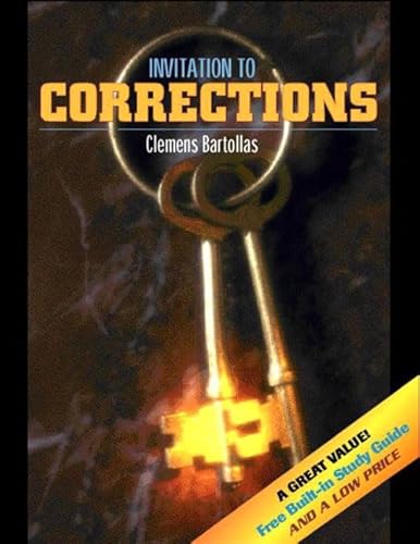 Stock image for Invitation to Corrections: With Built-In Study Guide for sale by Wonder Book