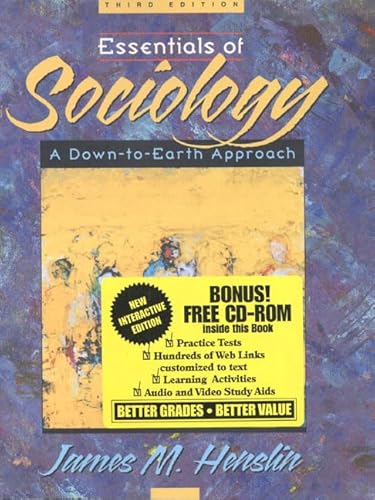 Stock image for Essentials of Sociology: A Down-To-Earth Approach for sale by SecondSale