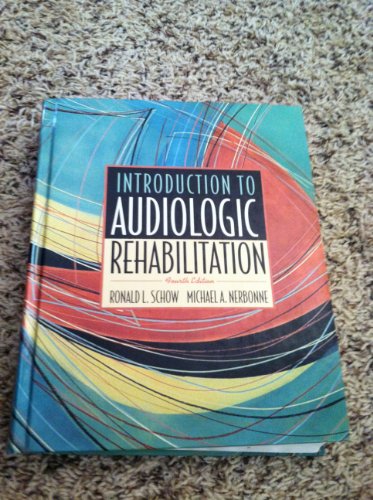 Imagen de archivo de Introduction to Audiologic Rehabilitation (4th Edition) a la venta por Wonder Book