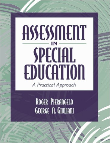 9780205321469: Assessment in Special Education: A Practical Approach