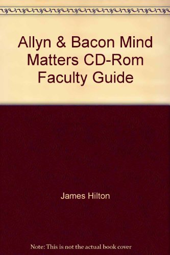 Beispielbild fr Allyn & Bacon Mind Matters Cd-Rom Faculty Guide zum Verkauf von BooksRun