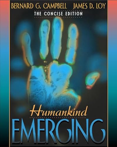 9780205325092: Humankind Emerging: The Concise Edition