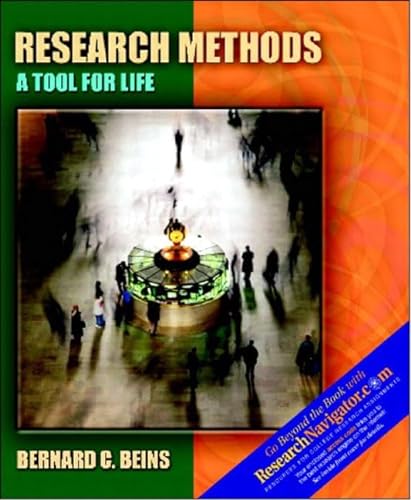 Stock image for Research Methods : A Tool for Life for sale by Better World Books