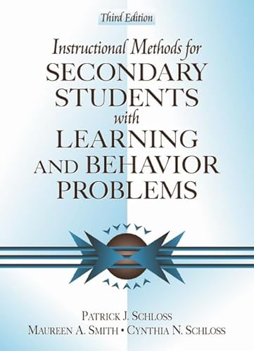 Beispielbild fr Instructional Methods for Secondary Students with Learning and Behavior Problems (3rd Edition) zum Verkauf von Wonder Book