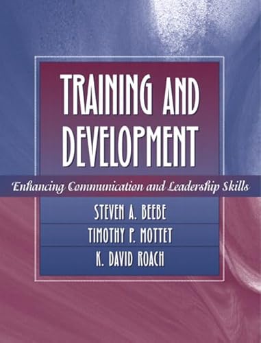 Imagen de archivo de Training and Development: Enhancing Communication and Leadership Skills a la venta por HPB-Red