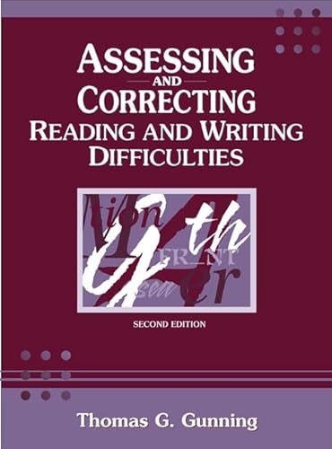 Stock image for Assessing and Correcting Reading and Writing Difficulties for sale by ThriftBooks-Atlanta