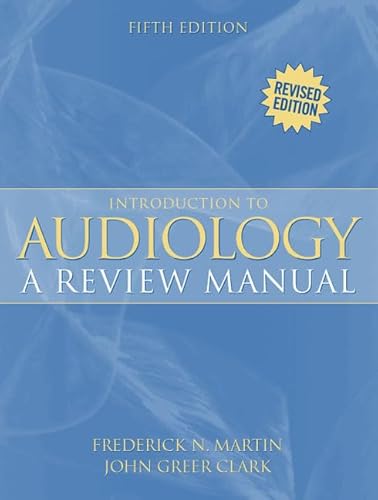 Beispielbild fr Introduction to Audiology: A Review Manual (Revised Printing) zum Verkauf von ThriftBooks-Dallas