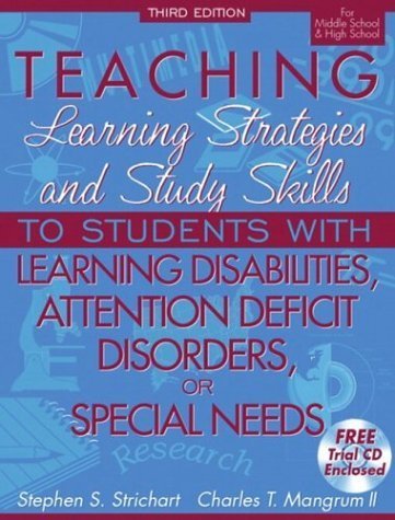 Beispielbild fr Teaching Learning Strategies and Study Skills to Students with Learning Disabilities, Attention Deficit Disorders, or Special Needs zum Verkauf von Better World Books
