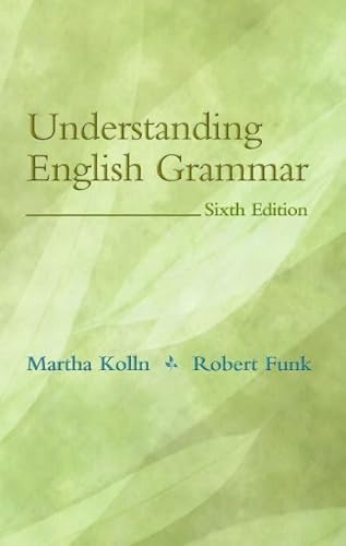 Beispielbild fr Understanding English Grammar zum Verkauf von Better World Books