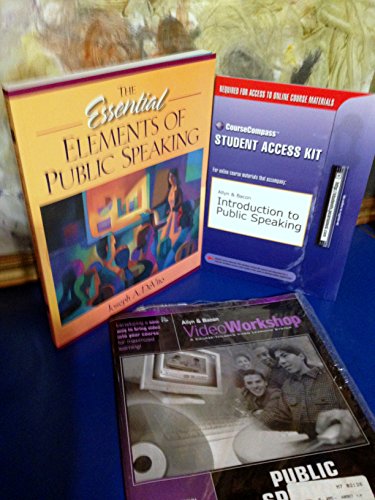 Imagen de archivo de The Essential Elements of Public Speaking a la venta por ThriftBooks-Dallas