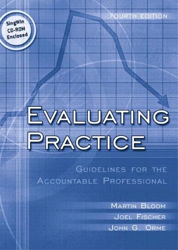 Immagine dell'editore per Evaluating Practice : Guidelines for the Accountable Professional venduto da Better World Books