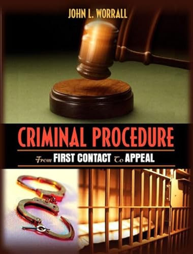 Beispielbild fr Criminal Procedure: From First Contact to Appeal zum Verkauf von ThriftBooks-Dallas
